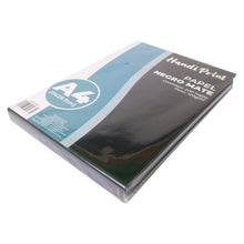 Cargar imagen en el visor de la galería, Paquete de papel suave negro mate A4 120 gr Handi Print