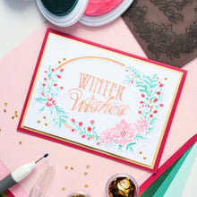 Cargar imagen en el visor de la galería, Folder de textura Winter Wishes Jen Long Sizzix | 666734