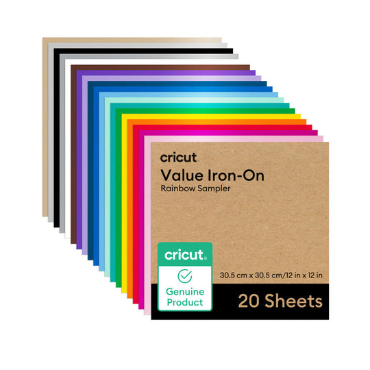 Vinil Iron-on Value Cricut Rainbow Surtido (20)