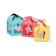 Cargar imagen en el visor de la galería, Troquel Delgado Caja Mariposa Sizzix Lynda Kanase 10 Piezas | 663661