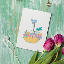 Cargar imagen en el visor de la galería, Troquel delgado Flowers in Umbrella Sizzix | 665180