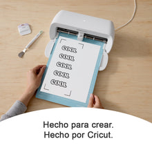 Cargar imagen en el visor de la galería, Vinil Imprimible Cricut Transparente (12) 21.6 x 27.9 cm 2011880