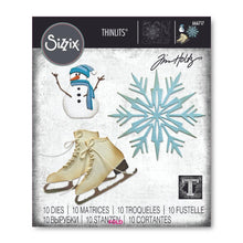 Cargar imagen en el visor de la galería, Troquel Thinlits Vault Winter Wishes Tim Holtz Sizzix | 666717
