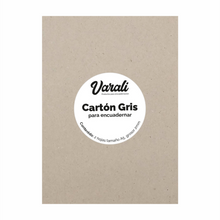 Cargar imagen en el visor de la galería, Paquete cartón para encuadernar gris A5 2 mm (100 pzas) - Quelli
