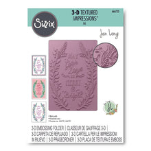 Cargar imagen en el visor de la galería, Folder de textura Merry and Bright Jen Long Sizzix | 666733