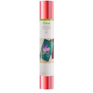ROLLO DE VINIL HOLOGRÁFICO ROSA ADHESIVO