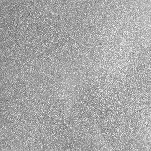 VINIL SMART IRON-ON GLITTER PLATA 13 PULG X 3 PIES