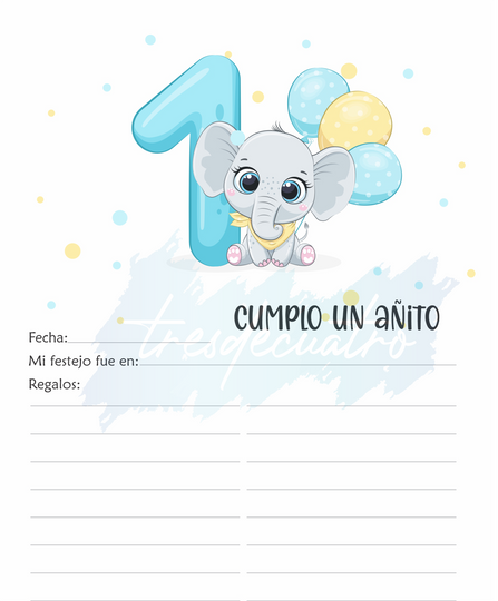 Archivo Digital de: Album Es Niño Medio Oficio 17 x 21.5 cm