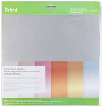 Cargar imagen en el visor de la galería, 6 HOJAS DE CARTULINA METÁLICA CRICUT 12 X 12 PULGADAS