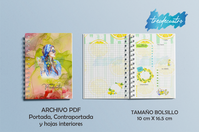 Archivo Digital para Libreta: Dama con Limón PDF