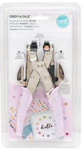 Ojilladora Crop-A-Dile 1/8" y 3/16" pulg Pinza Perforadora para Ojillos o Eyelets (Scrapbook) LILA