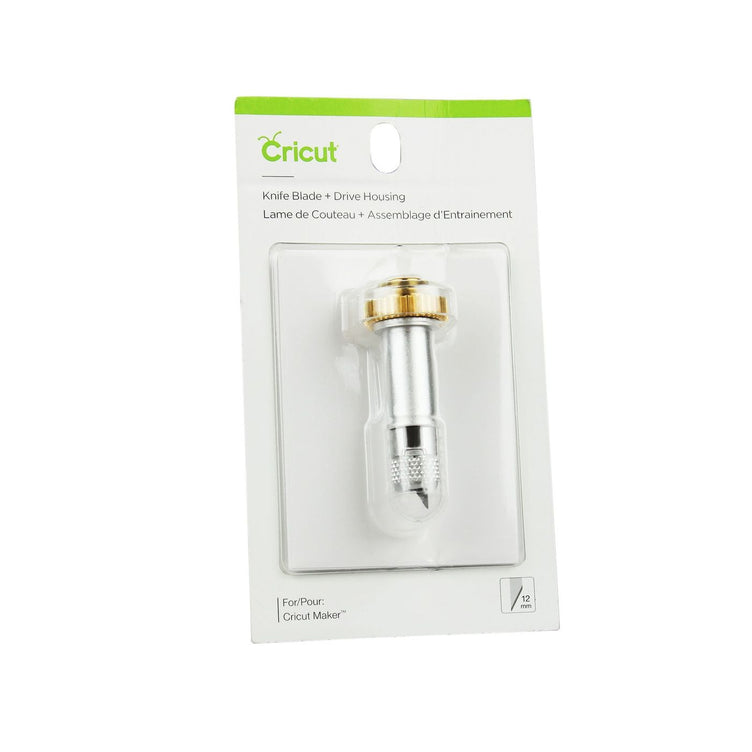 Navaja de Corte Ultra Profundo más Ensamblaje Cricut Knife Blade +Drive Housing