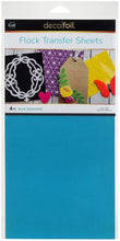 Cargar imagen en el visor de la galería, 4 Hojas de Foil Flock Deco 6 x 12 pulgadas