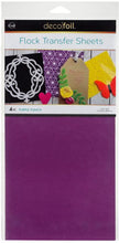 Cargar imagen en el visor de la galería, 4 Hojas de Foil Flock Deco 6 x 12 pulgadas