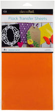 Cargar imagen en el visor de la galería, 4 Hojas de Foil Flock Deco 6 x 12 pulgadas