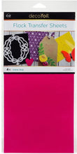 Cargar imagen en el visor de la galería, 4 Hojas de Foil Flock Deco 6 x 12 pulgadas