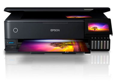 Epson L8180 Impresora Multifuncional  TABLOIDE especial para Crafters y Fotografos A3+ acepta materiales hasta de 1.3mm o 1,300 gms/m2 y 2 metros de largo
