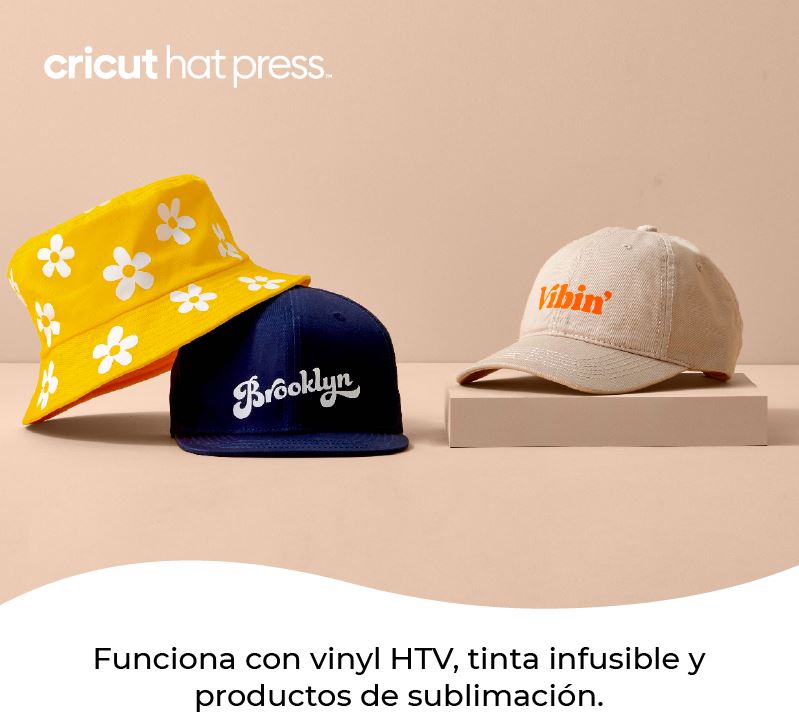 PLANCHA PARA GORRAS HAT PRESS CRICUT OFERTA / 5473