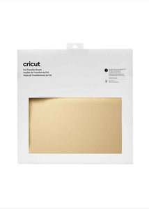 HOJAS DE TRANSFERENCIA FOIL CRICUT ORO 12X12" (8 PIEZAS) 2008706
