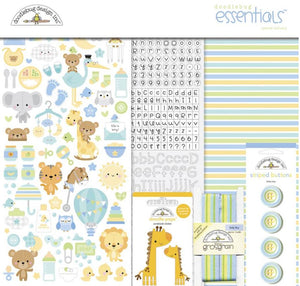 KIT DE ESENCIALES PARA SCRAPBOOK SPECIAL DELIVERY DOODLEBUG BEBE