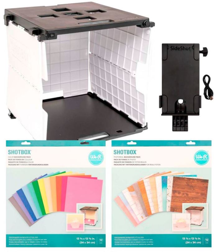 KIT ESTUDIO DE FOTOGRAFÍA EMPRENDEDOR SHOTBOX We R