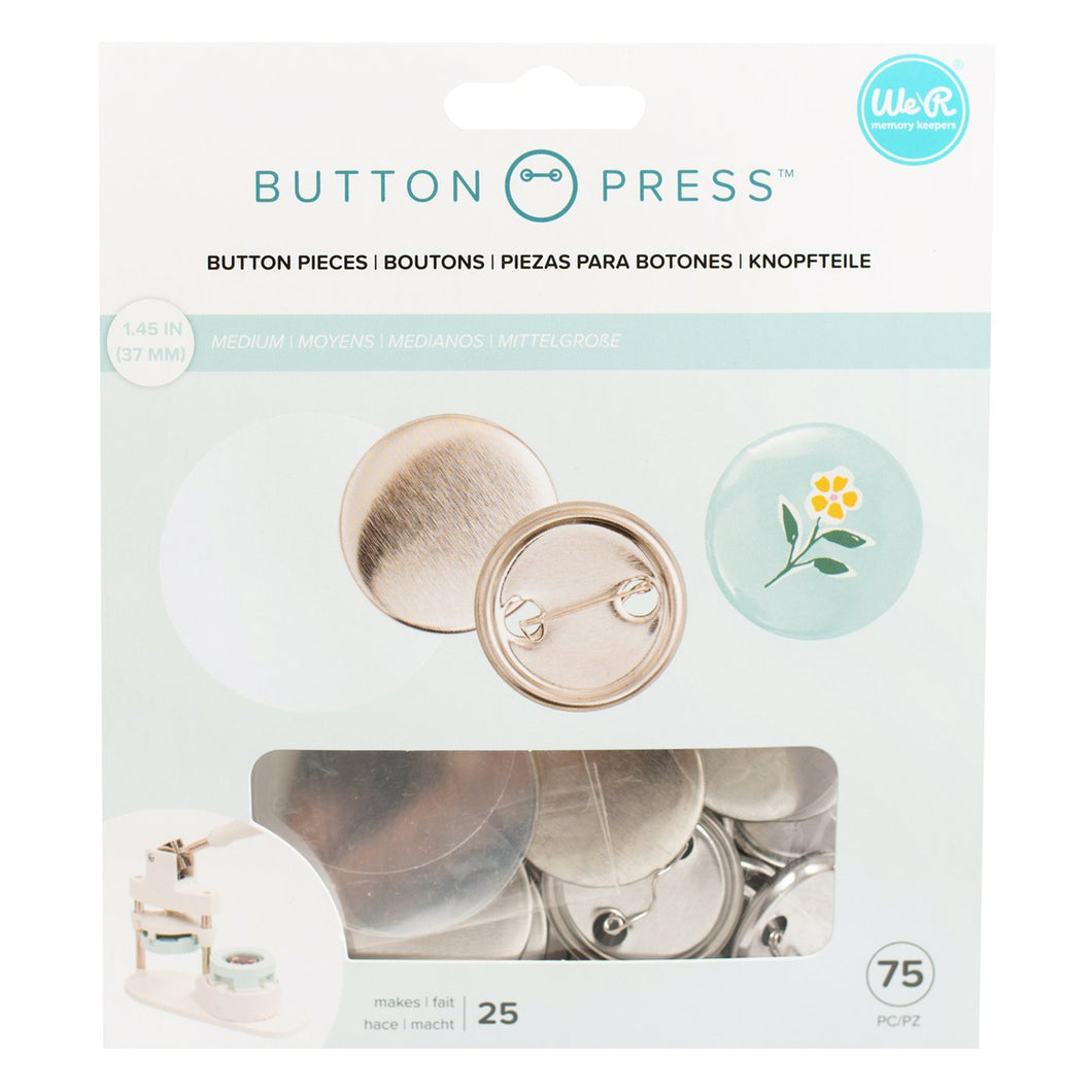 Kit de Fotobotones 37 mm (25 botones) We R Memory Keepers