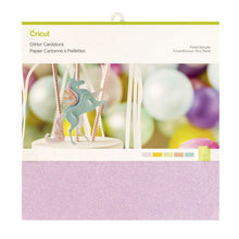Cargar imagen en el visor de la galería, Kit de cartulina glitter 12 x 12 pulg Cricut