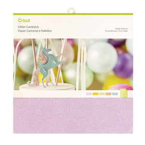 Kit de cartulina glitter 12 x 12 pulg Cricut
