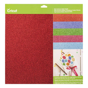 Kit de cartulina glitter 12 x 12 pulg Cricut