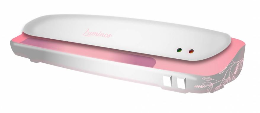 Laminadora Luminos edición especial rosa 13