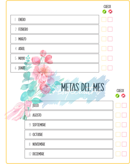 Archivo Digital de: Agenda Semanal 2023 Chicas Flores Medio Oficio 17 x 21.5 cm