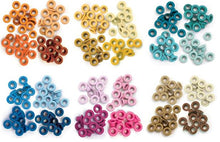 Cargar imagen en el visor de la galería, Ojales, Ojillos, Eyelets de 3/16&quot; x 1/3&quot; para manualidades We R Memory keepers 60 pzas