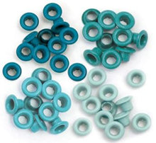 Cargar imagen en el visor de la galería, Ojales, Ojillos, Eyelets de 3/16&quot; x 1/3&quot; para manualidades We R Memory keepers 60 pzas