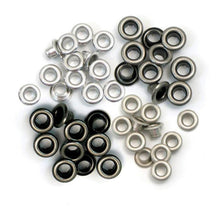 Cargar imagen en el visor de la galería, Ojales, Ojillos, Eyelets de 3/16&quot; x 1/3&quot; para manualidades We R Memory keepers 60 pzas