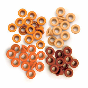 Ojales, Ojillos, Eyelets de 3/16" x 1/3" para manualidades We R Memory keepers 60 pzas