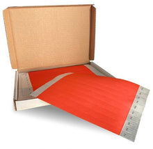 Cargar imagen en el visor de la galería, PULSERAS DE PAPEL TYVEK DESECHABLE VERDE NEÓN 3/4&quot; X 10&quot;