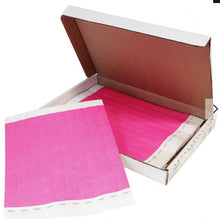 Cargar imagen en el visor de la galería, PULSERAS DE PAPEL TYVEK DESECHABLE VERDE NEÓN 3/4&quot; X 10&quot;