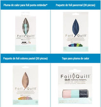 Cargar imagen en el visor de la galería, PAQUETE FOIL QUILL BÁSICOS PARA ACABADOS METÁLICOS