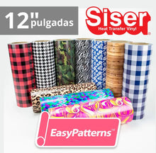 Cargar imagen en el visor de la galería, Vinil Textil Siser EasyPatterns con Textura Impresa
