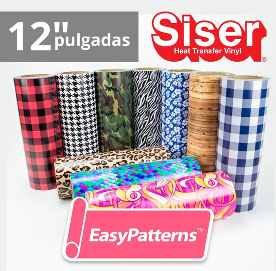 Vinil Textil Siser EasyPatterns con Textura Impresa