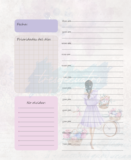 Archivo Digital para Libreta: Say Yes PDF Hojas