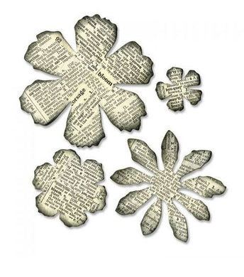 TROQUEL GRUESO FLORES SIZZIX TIM HOLTZ