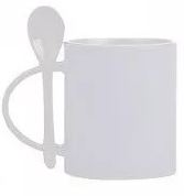 Cargar imagen en el visor de la galería, Taza con Cuchara Colores Sublimable