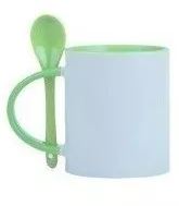 Cargar imagen en el visor de la galería, Taza con Cuchara Colores Sublimable
