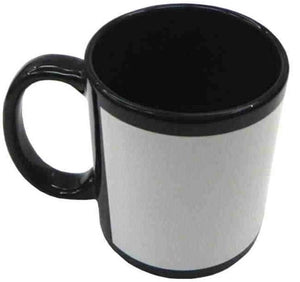 Taza de color con ventana blanca para sublimación