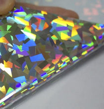 Cargar imagen en el visor de la galería, Vinil textil con acabado tornasol Colortex® Holográfico