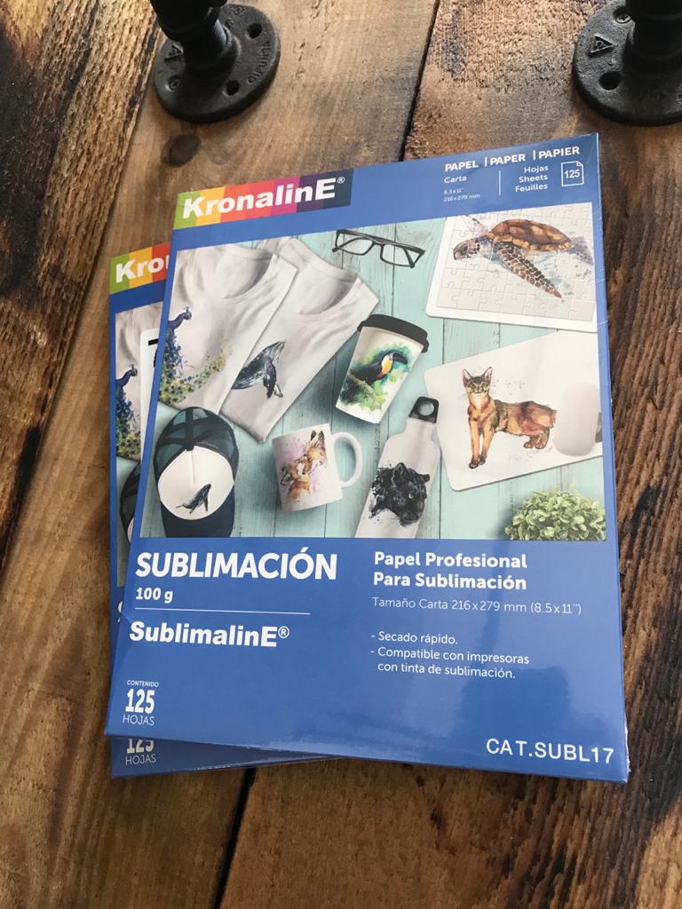 Papel Transfer Sublimacion Kronaline 125 Hojas