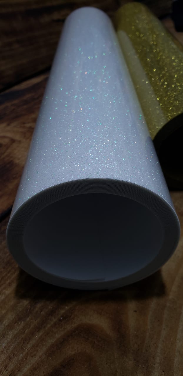 Vinil Glitter Textil/Sublimable de detalle