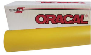 VINIL DE CORTE ORACAL 631 DE COLORES MATE / Precio x Pie (30.48cm)