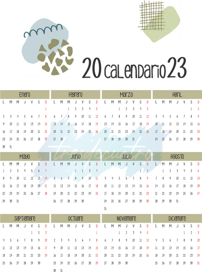 Archivo Digital de: Agenda 2023 dos dias Medio Oficio 17 x 21.5 cm